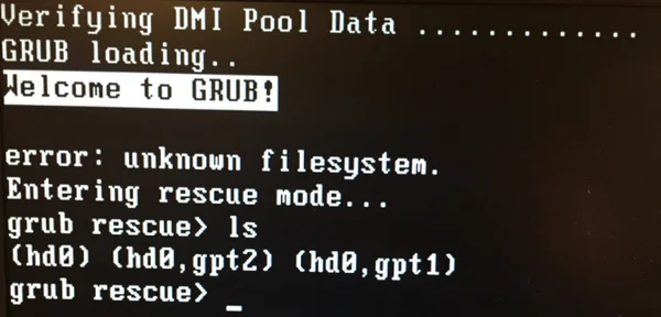 Grub Rescue | Repairing your Bootloader featured image