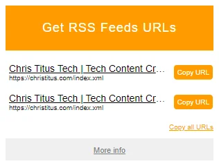 Rss Feeds