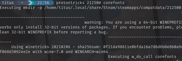Corefont Install