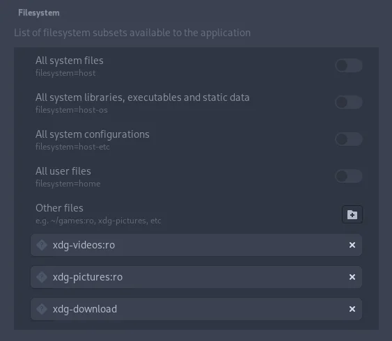 Filesystem