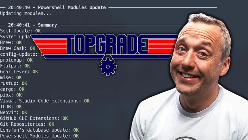 Topgrade Linux featured image